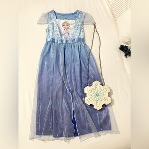 Elsa Dress & Snowflake Purse ❄️